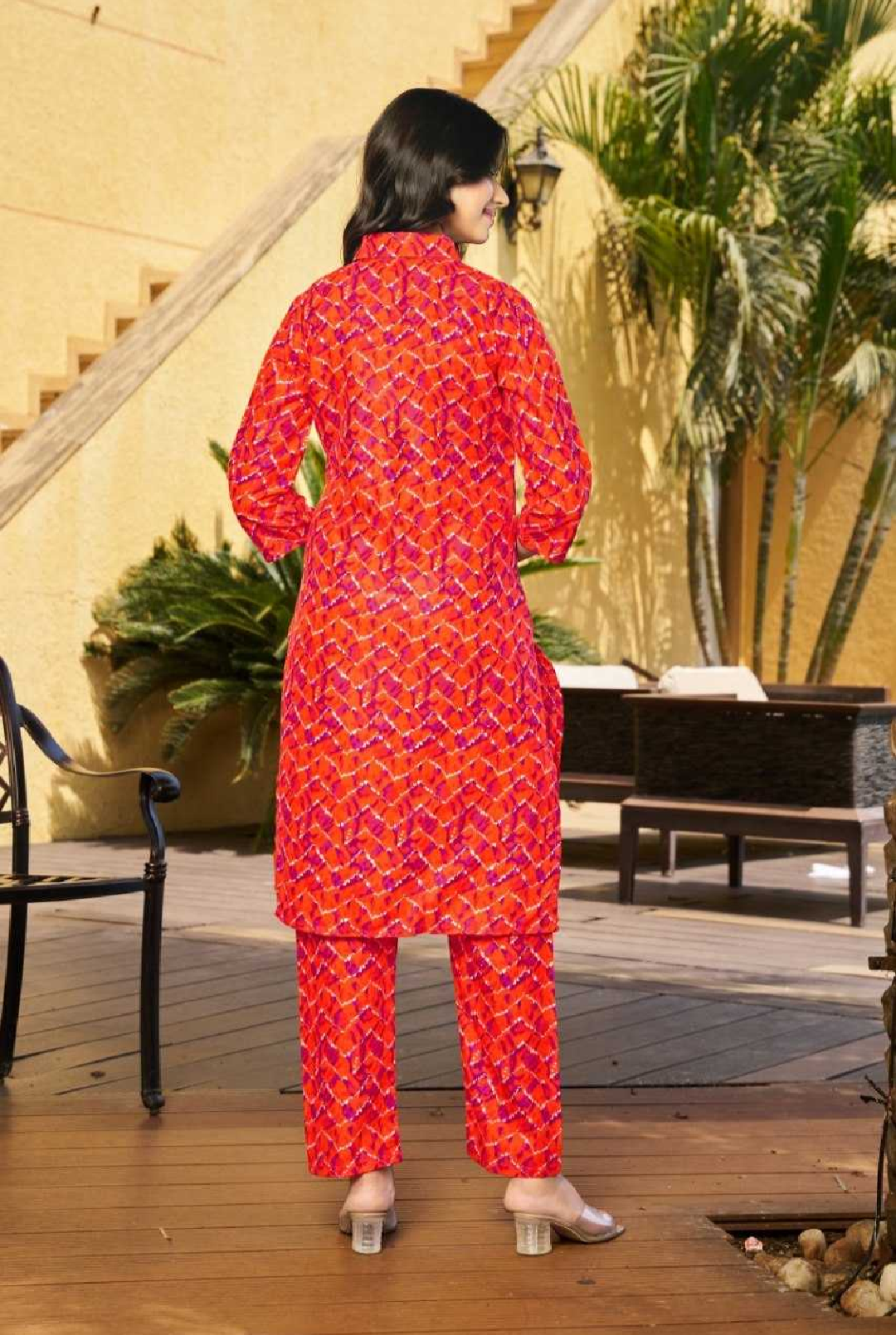 Poly Rayon Long Kurti Party Wear