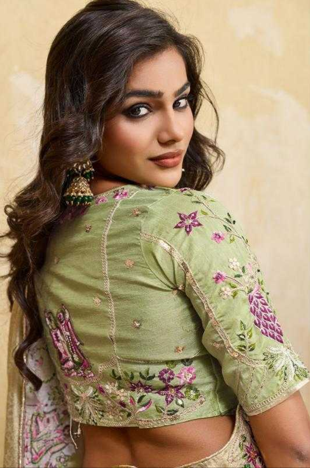 Kanjivaram Silk Radha Krishna Saree Silk Saree