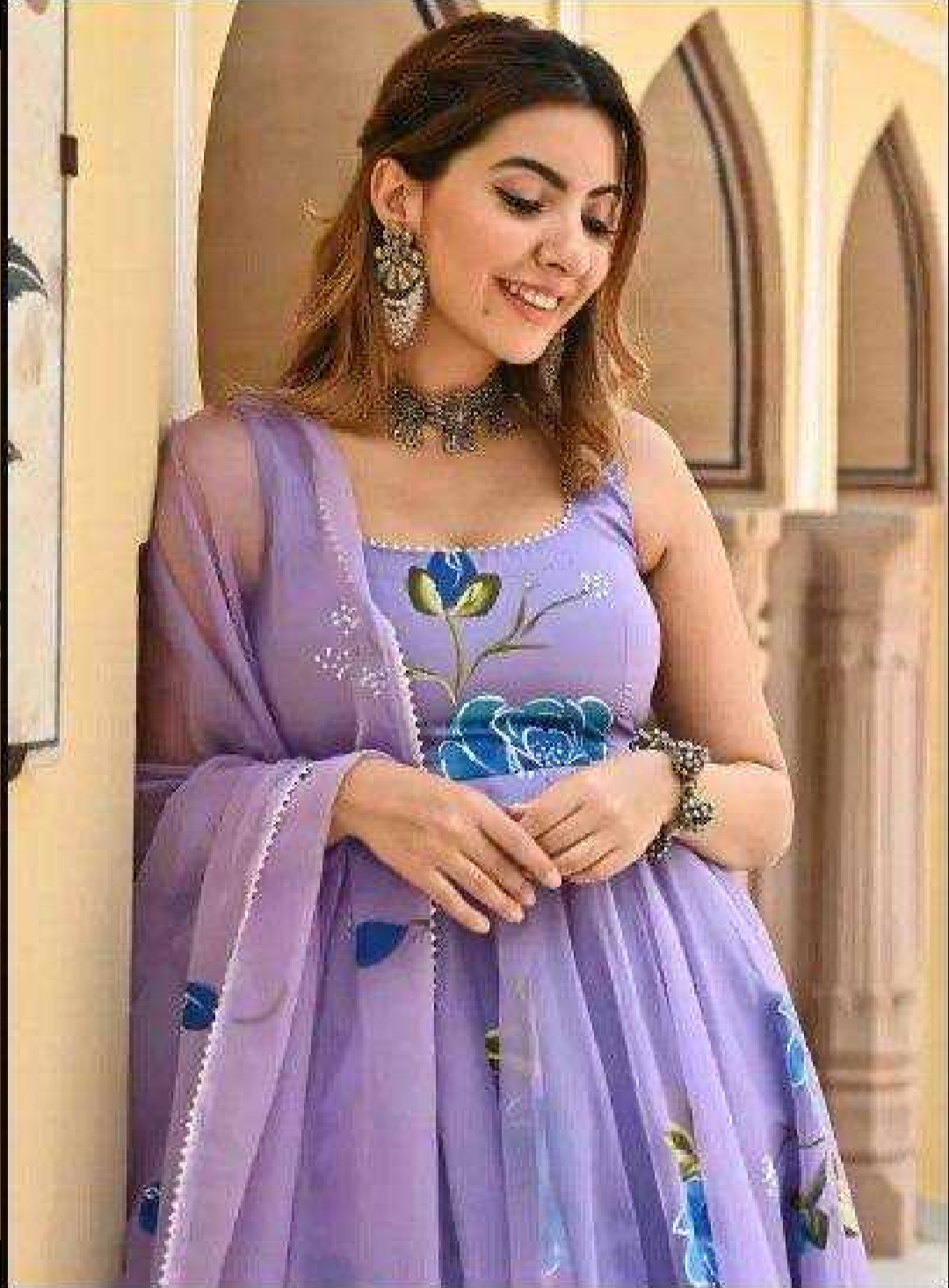 Anarkali Gown Georgett