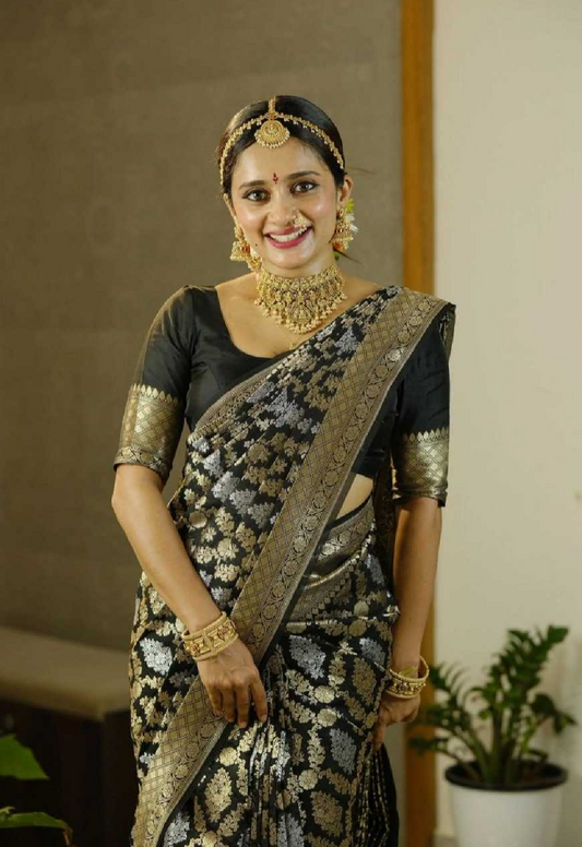 Banarasi Soft Silk Designer Saree
