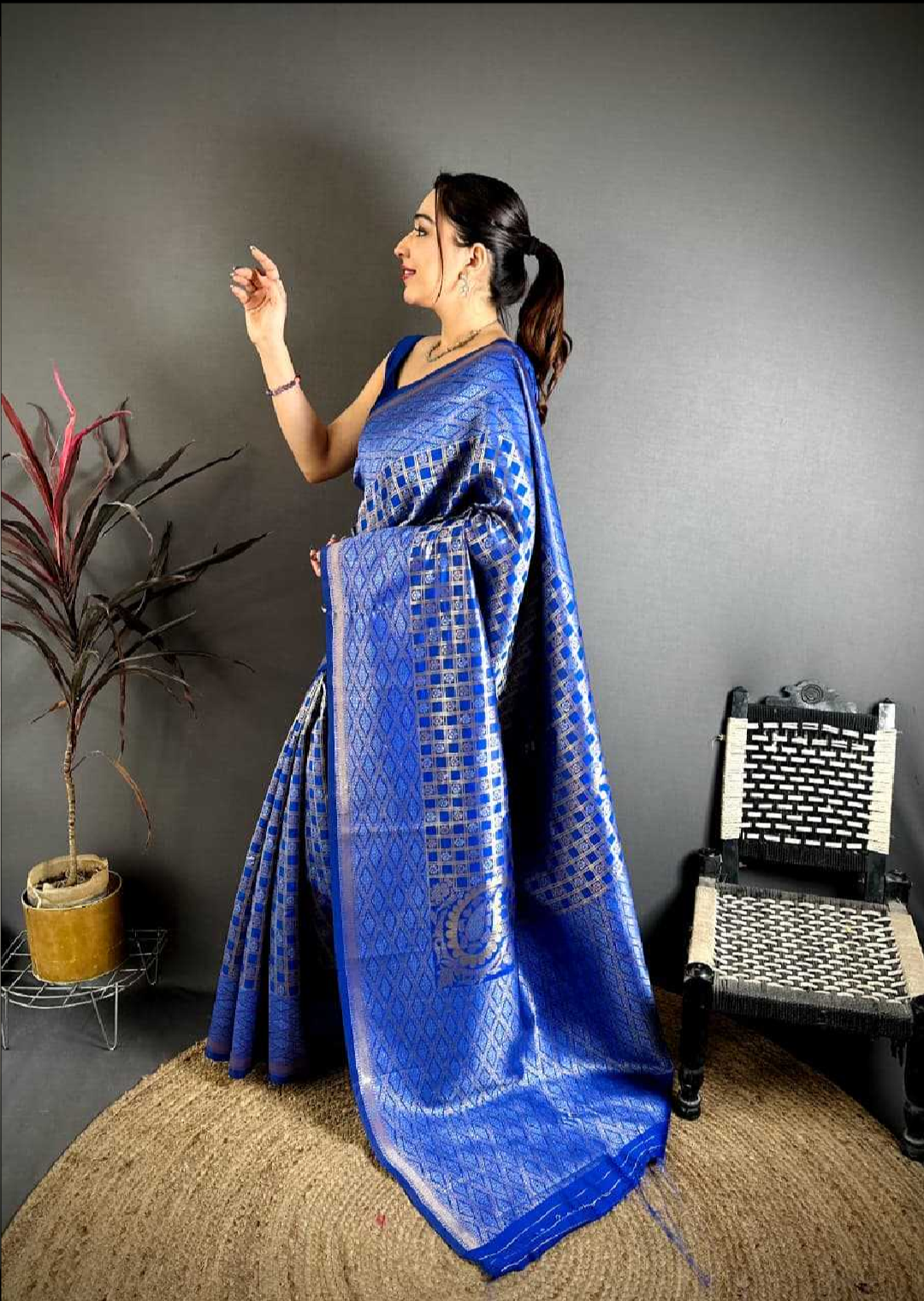 Banarasi Soft Silk Saree Festive