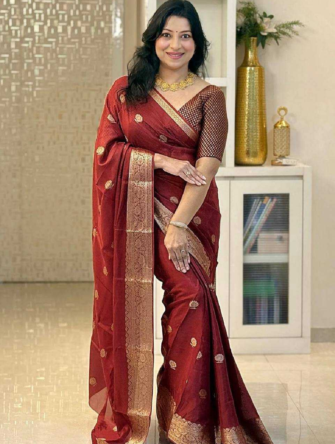 Banarasi Traditional Soft Silk Saree