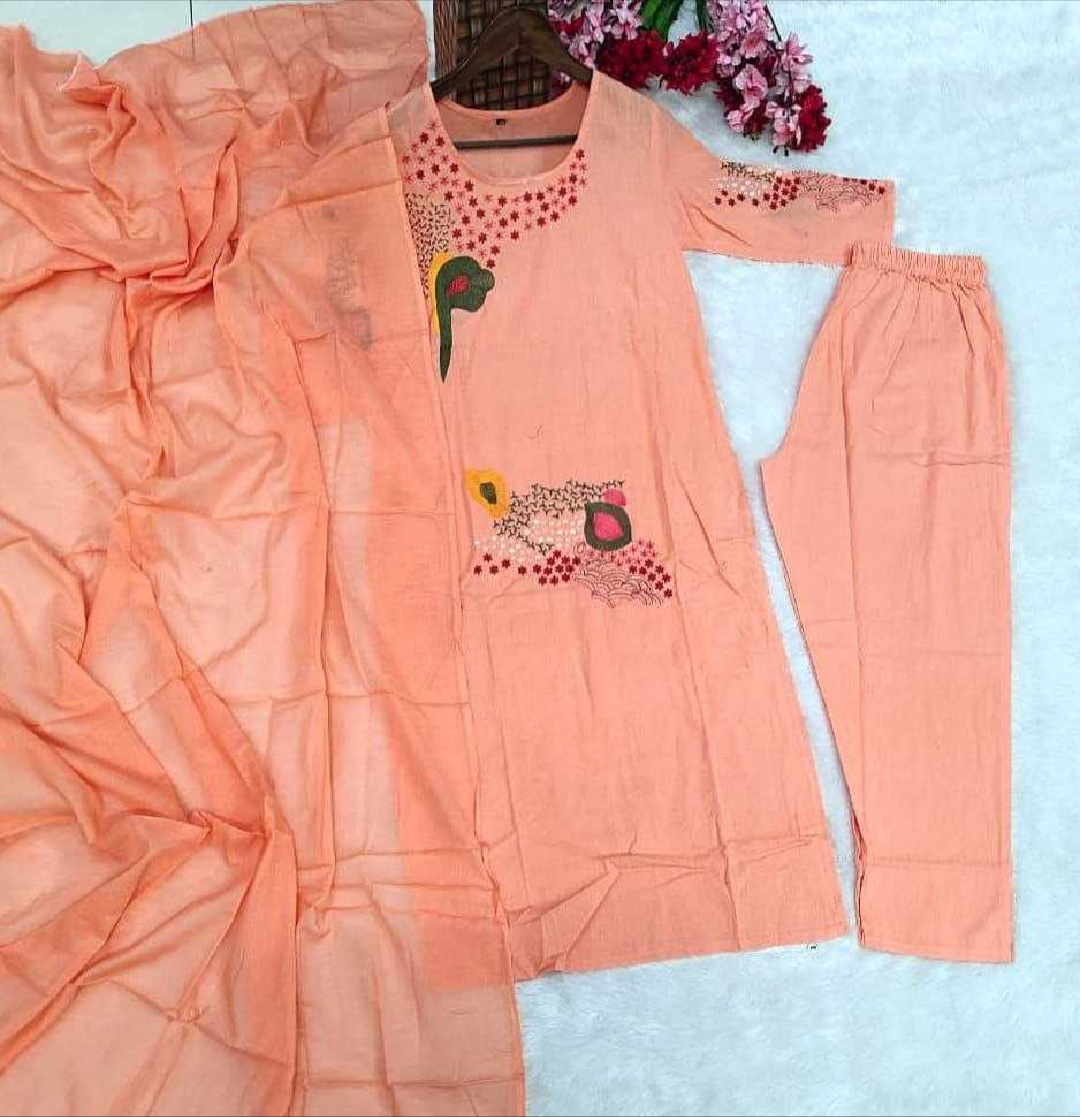 Cotton Festive Kurti Embroidered