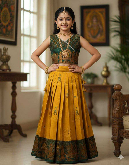 Kids Lehenga Soft Silk