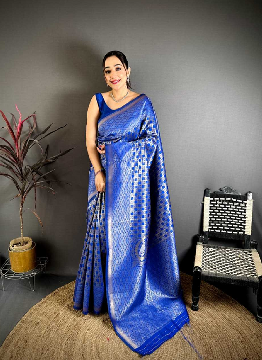 Banarasi Soft Silk Saree Festive