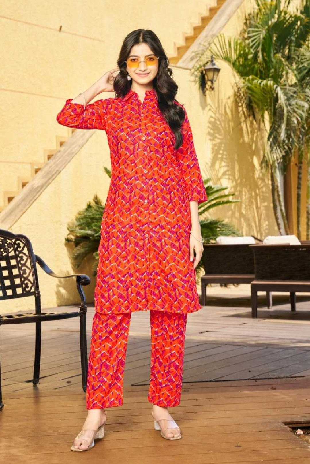Poly Rayon Long Kurti Party Wear