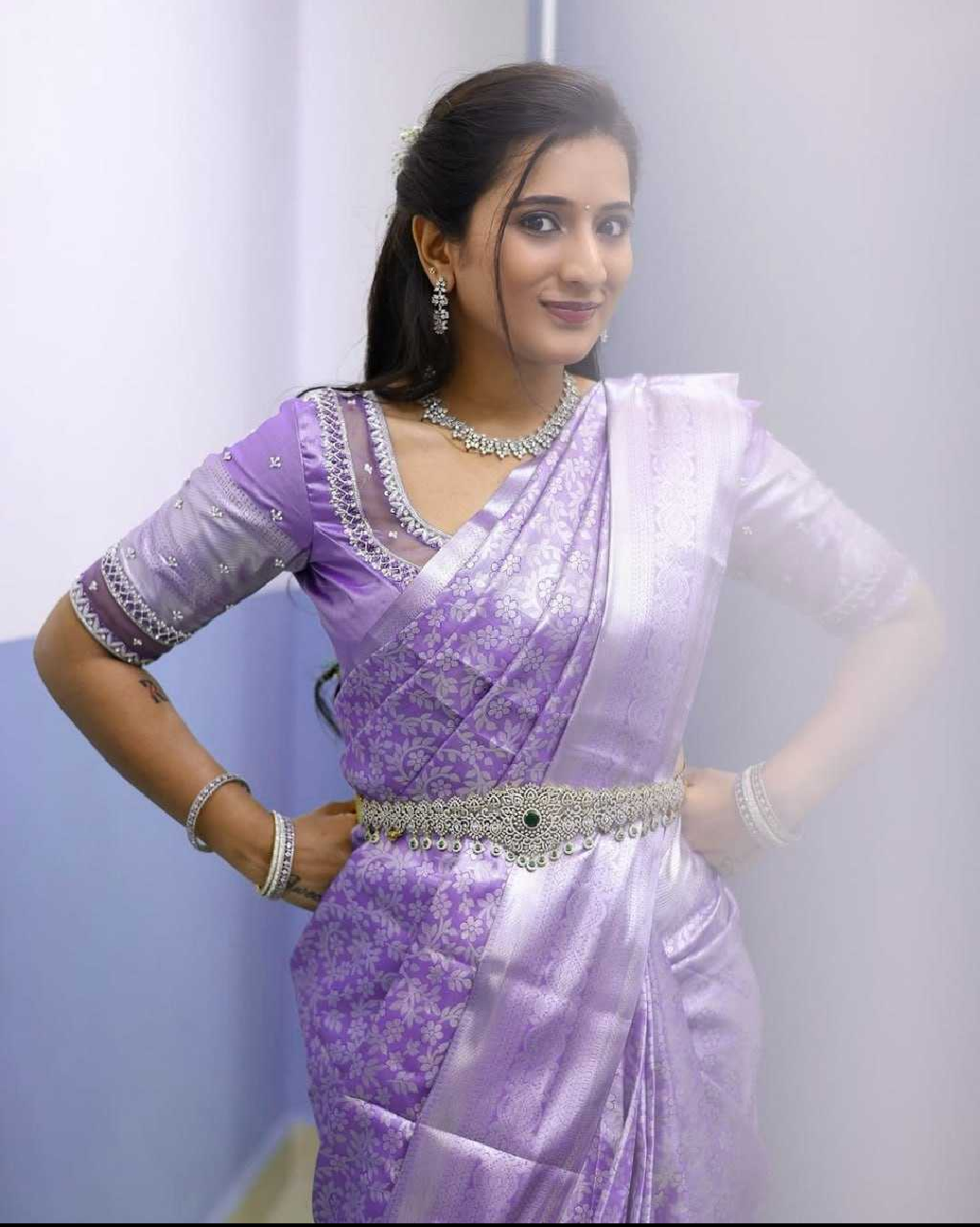 Banarasi Soft Silk Saree Party