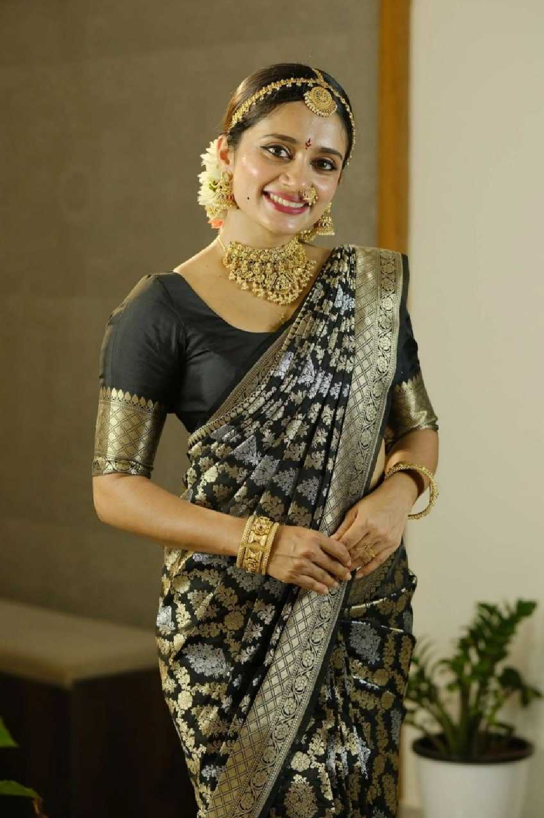 Banarasi Soft Silk Designer Saree