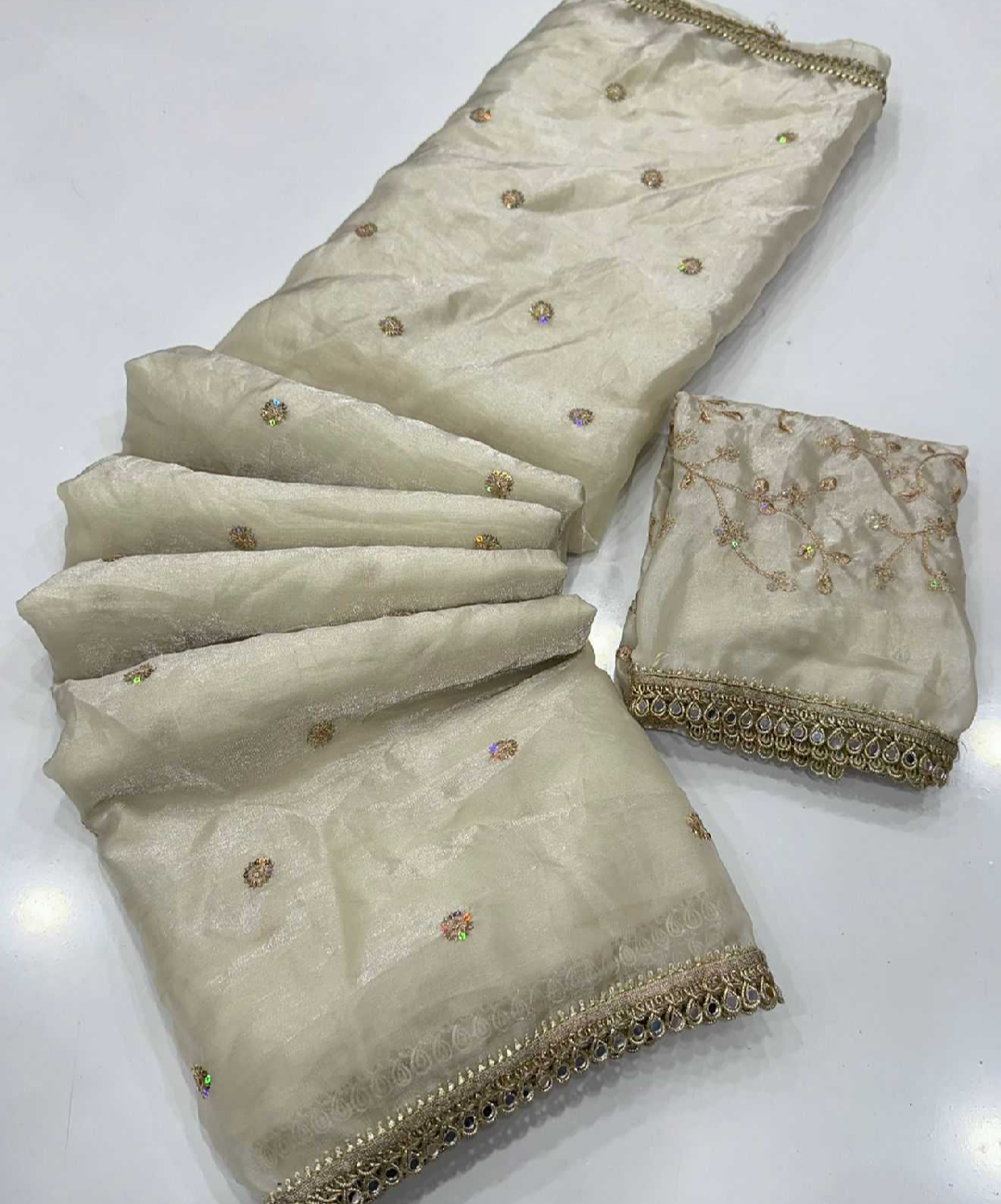 Space Silk Saree Festive Collection Fully Worked