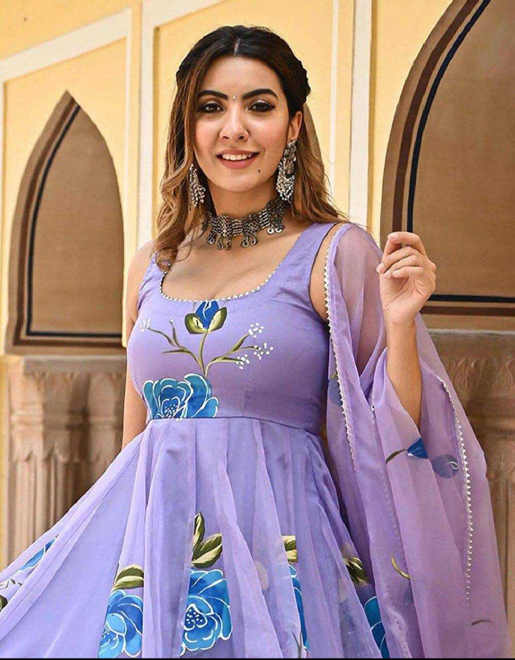 Anarkali Gown Georgett