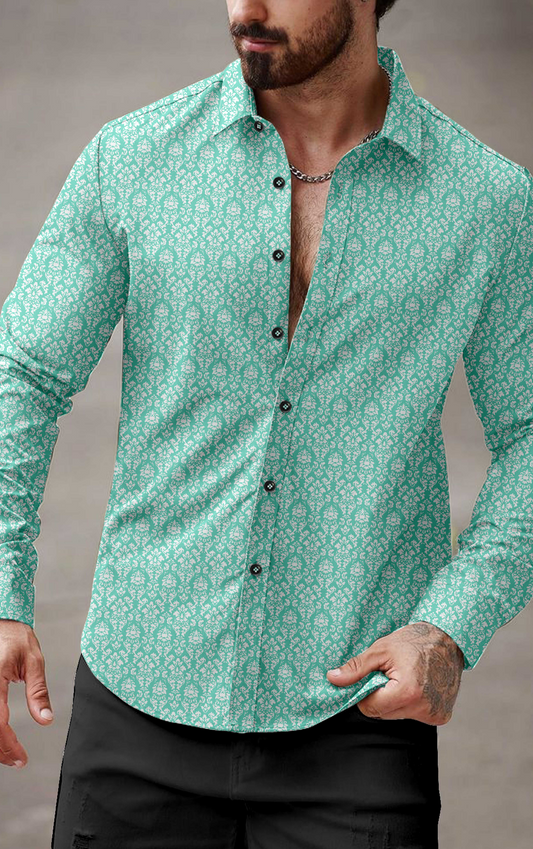 Cotton Mens Wear Casual Wear Mens Shirt