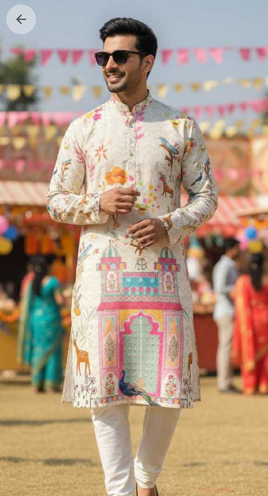 Cotton Mens Wear Kurta Pajama